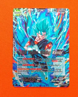 SSB Vegito Shining Warrior SD23-01 Leader Foil Dragon Ball Super Card Game | NM - Image 1