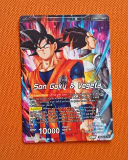 SSB Vegito Shining Warrior SD23-01 Leader Foil Dragon Ball Super Card Game | NM - Image 2