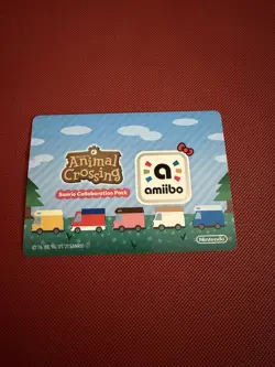 Animal Crossing Amiibo Card Hello Kitty Marty - Image 2