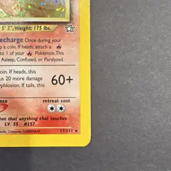 Pokemon Typhlosion Neo Genesis 1st Edition Holo Rare 17/111 Card - Image 4