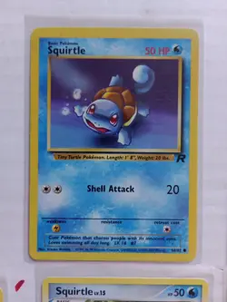Pokemon Cards Bundle Mixed Vintage Sets Squirtle Wartortle Pikachu Collection - Image 4