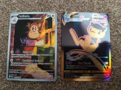 Pokemon Rare Cards Mew Vmax/Raticate - Image 3