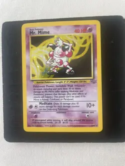 Pokemon - Mr. Mime Holo - 6/64 - Jungle - Rare Card - LP - Image 3