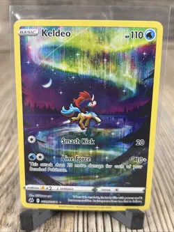 Pokemon Keldeo Crown Zenith GG07/GG70 Trading Card NM - Image 1