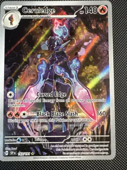 Pokemon Ceruledge 197/191 Surging Sparks Pokemon Card Special Illustration Rare - Image 1