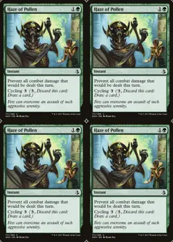 4x MTG 2017 HAZE OF POLLEN - INSTANT - MAGIC CARD x4 copies - Image 1