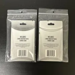 Pokemon TCG: Sun & Moon Cosmic Eclipse 2x Mini Booster Packs 2 Bonus Card NFS - Image 2