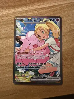 Pokemon TCG Lillie's Clefairy ex 280/217 Ascended Heroes SIR Near Mint - Image 1