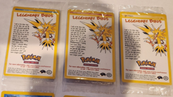 Sealed Pokemon The Movie (2000) Legendary Birds Promo packs (set of 3) - Image 2