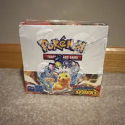 Pokemon TCG Scarlet & Violet Surging Sparks Booster Box New Sealed - Image 1