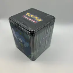 Pokemon TCG Stacking Tin Paldea 3 Booster Packs Sealed + Stickers NEW - Image 1