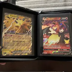 LOT OF 22 JUNBO POKEMON CARDS WITH BINDER - Image 2