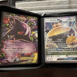 LOT OF 22 JUNBO POKEMON CARDS WITH BINDER - Image 5