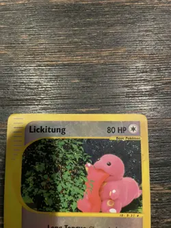Lickitung 90/147 Reverse Holo Pokemon Aquapolis 2002 Wotc Vintage Holo MP - Image 5