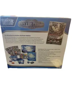 Pokemon Stellar Crown Elite Trainer Box 2-1 deal see pic - Image 3