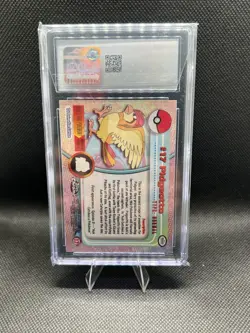 CGC 10 GEM MINT PIDGEOTTO # 17 Topps Chrome HOLO RARE Series 1 Pokemon - Image 2