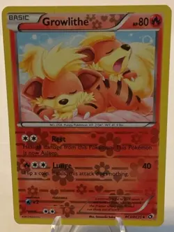 Pokemon TCG Growlithe RC4/RC25 Radiant Collection Reverse Holo 80 HP English - Image 1