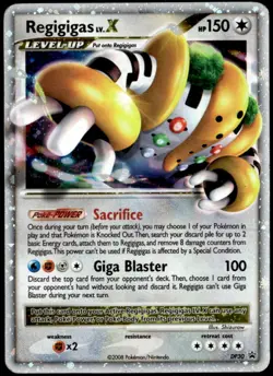 Regigigas Lv. X DP30 PROMO 2008 HP Pokemon TCG MP E1 - Image 1