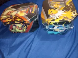 Pokemon Jolteon V and Flareon V Factory Sealed Tins 2021 - Image 4