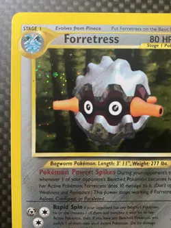 Pokemon TCG Forretress Holo 2/75 Neo Discovery MP - Image 2