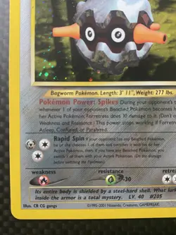 Pokemon TCG Forretress Holo 2/75 Neo Discovery MP - Image 4