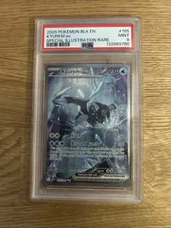 Kyurem Ex Pokemon Blk En-Black Bolt 165 NM PSA 9 - Image 1