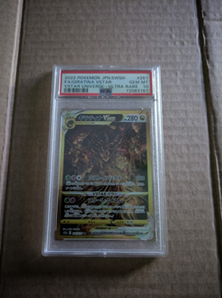 Pokemon Japanese TCG Giratina VSTAR 261/172 VSTAR Universe UR PSA 10 GEM MT - Image 1