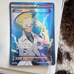 Pokemon Colress Full Art Ultra Rare Holo Trainer Plasma Storm 135/135 TCG Card - Image 1