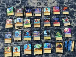 Disney Lorcana Card Lot #5 Lilo and Stitch only 60+ cards - Image 1