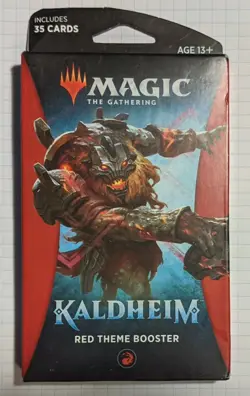 Kaldheim Red Theme Booster Pack 35 Cards MTG Factory Sealed New - Image 1