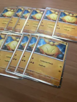 Lot of 11 Makuhita 068 black star promo LP-NM pokemon TCG cards - Image 2