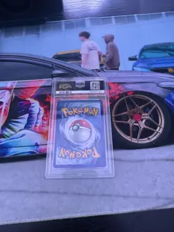 Pokemon Entei 34/53 Wotc Promo Reverse Holo 2001 PSA Graded Card - Image 2