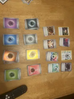 Pokemon TCG 185 Energy Card Deck Building Beginner Bulk Lot - Image 2