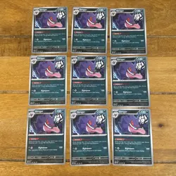 9X Gengar 057/091 Pokemon Card Bundle - Image 1