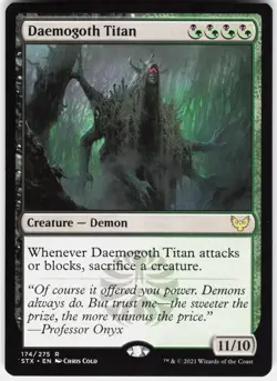 Daemogoth Titan R Strixhaven: School of Mages 174 NM - Image 1