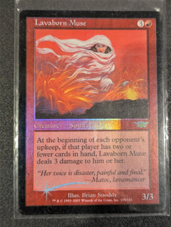 Lavaborn Muse - FOIL - Legions - NM - MTG - Magic the Gathering - Red - Image 1