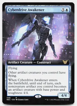 Cyberdrive Awakener (Extended Art) Commander: Kamigawa: Neon Dynasty Regular - Image 1
