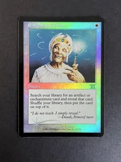 MTG FOIL Enlightened Tutor Arena Promos Magic the Gathering Commander Premodern - Image 1