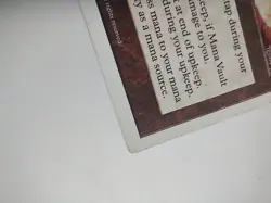 MTG Mana Vault 4th Edition HEAVILY PLAYED Vintage Magic The Gathering Artifact - Image 4