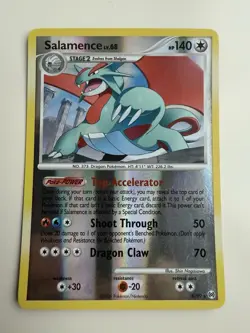 2009 Pokemon, Arceus, #8/99 Salamence, Reverse Holo Rare - Image 1