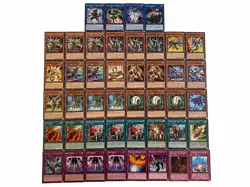 YUGIOH Rokket Dragon Deck Link Complete 44 Cards - Image 1