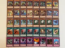 YUGIOH Rokket Dragon Deck Link Complete 44 Cards - Image 4