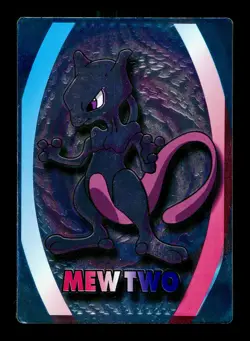 [MP] Mewtwo Embossed Japanese Meiji Promo 1999 Pokemon A - Image 1