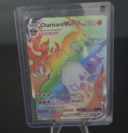 Pokemon Charizard VMAX Secret Rare Full Art Holo Champions Path 074/073 330 HP - Image 1