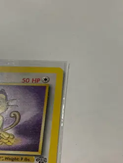 Meowth [1st Edition] #56 Pokemon Jungle - Image 5