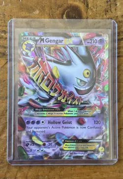 Pokemon TCG M Gengar EX Mega XY166 Promo Holo - Image 1
