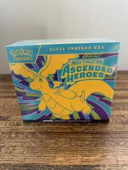 Pokemon Ascended Heroes Elite Trainer Box ETB Factory Sealed (Tiny Tear In Box) - Image 1