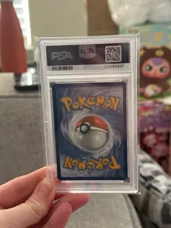 2019 POKEMON SUN & MOON COSMIC ECLIPSE #156 ARCEUS & DIALGA & PALKIA GX PSA 9 - Image 2