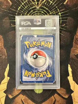 Pokemon Entei Gold Star 113/115 Unseen Forces PSA 1 - Image 2