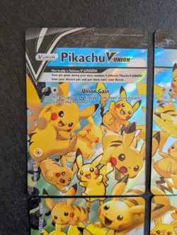 Pikachu V-Union Full Art Holo SWSH139-142 Celebrations Pokemon Promo 2023 NM - Image 2